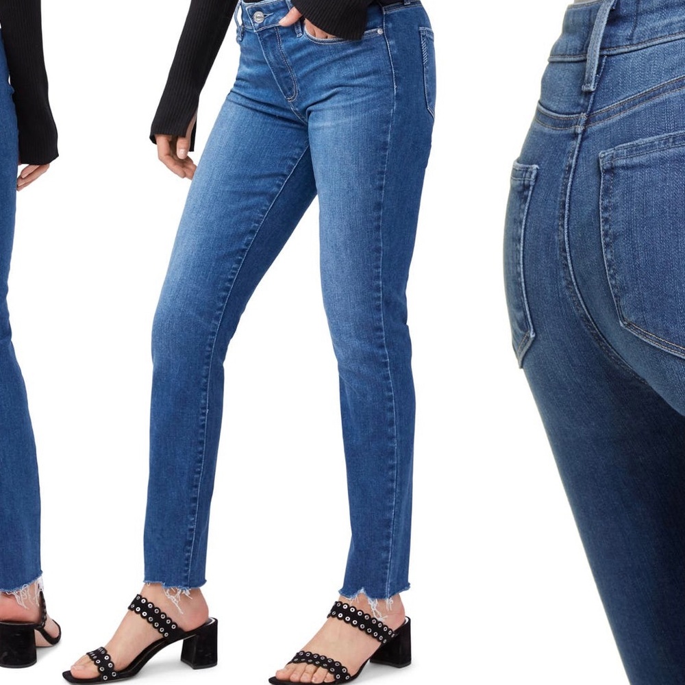 Paige Verdugo Ankle Jean with raw hem